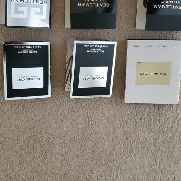 Lot Bumdle Mens Homme High End Cologne samples. MK Givenchy Gucci Montblanc - Picture 4 of 5